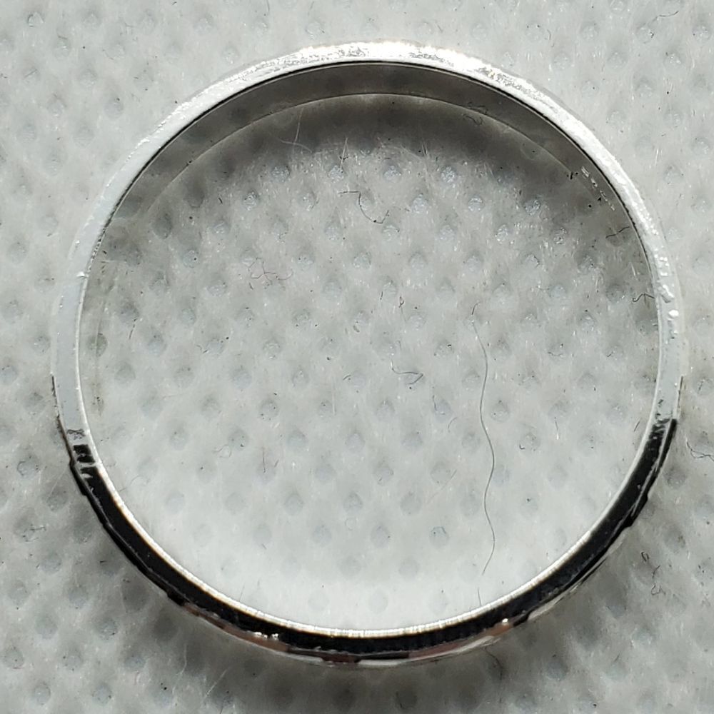 Sterling Silver Patterned Ring - Picture 5 of 6